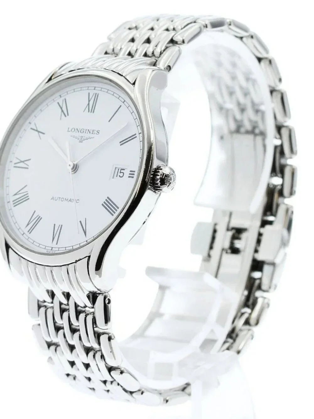 LONGINES Lyre L4.760.4 Date white Dial Automatic Men's Watch_963254